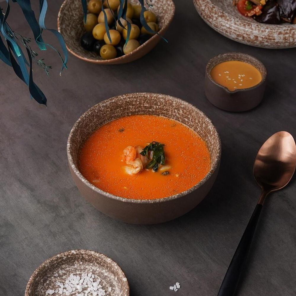 Салатник 580 мл d 14,1 см h6,4 см Brown Untouched Taiga P.L. Proff Cuisine [1]