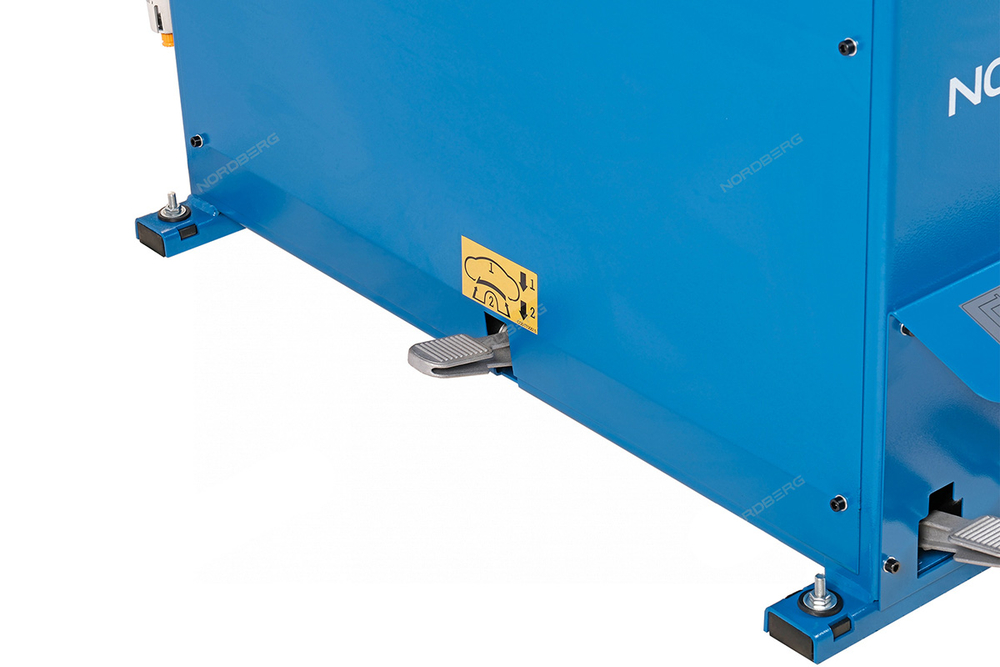 NORDBERG (4641ID(B)) Станок шиномонтажный автомат, двухскоростной, стол с накладками, 380 В, синий