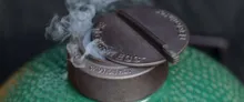 Керамический гриль Big Green Egg Large, 46 см, на модульной угловой подставке с двумя дополнительными секциями