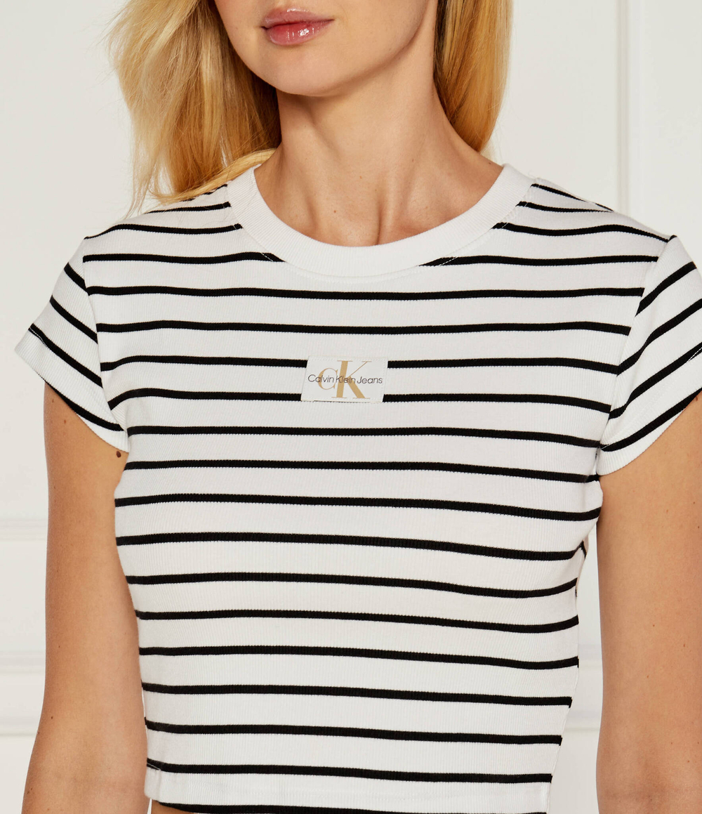 Футболка CALVIN KLEIN JEANS - белый(J20J223552)