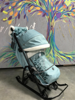 Коляска комбинированная «Ника Детям 7-5K» мятный с шишкой (арт. НД7-5K/3)