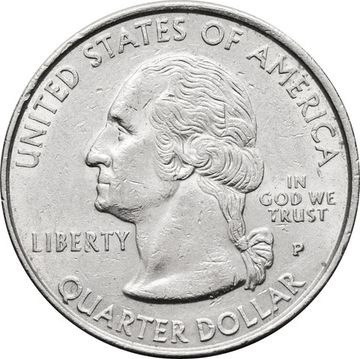 25 центов (1/4 доллара, квотер) 1999 США «Штат Пенсильвания» (P) 