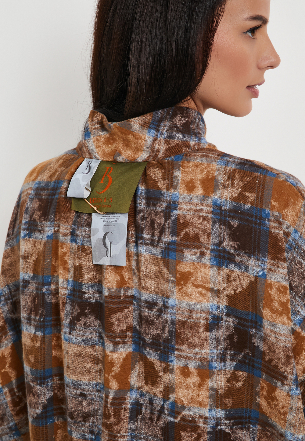 Рубашка Кардиган песочный