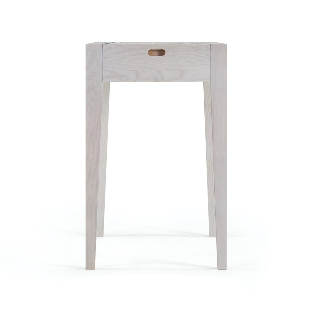 Стол для маникюра со встроенной вытяжкой MODEL C WHITE EDITION