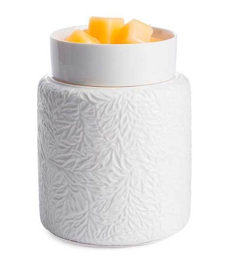 Аромасветильник настольный Ботаника белый Botanical Illumination, Candle Warmers