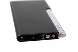 Зажигалка Caseti, турбо, супертонкая, черная CA453-1