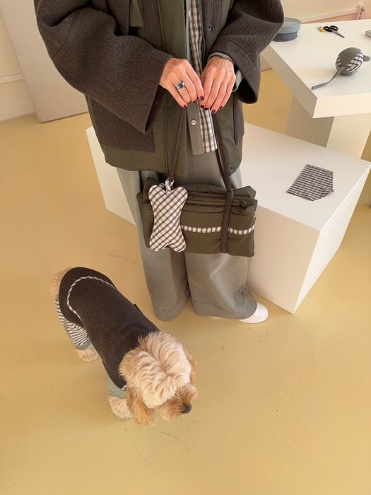 ИГРУШКА-КОСТЬ САВЬЕ ДЛЯ СОБАК ХАКИ