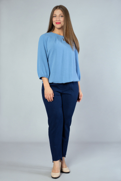 Брюки женские 2757АПА, чернильный #259Чер022757АПА