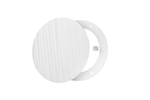 Решетка на магнитах круглая RDKV-150 Волна, белая