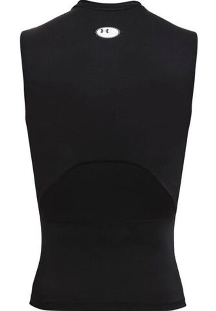 Теннисная футболка Under Armour HeatGear Armour Comp Sleeveles M - black/white