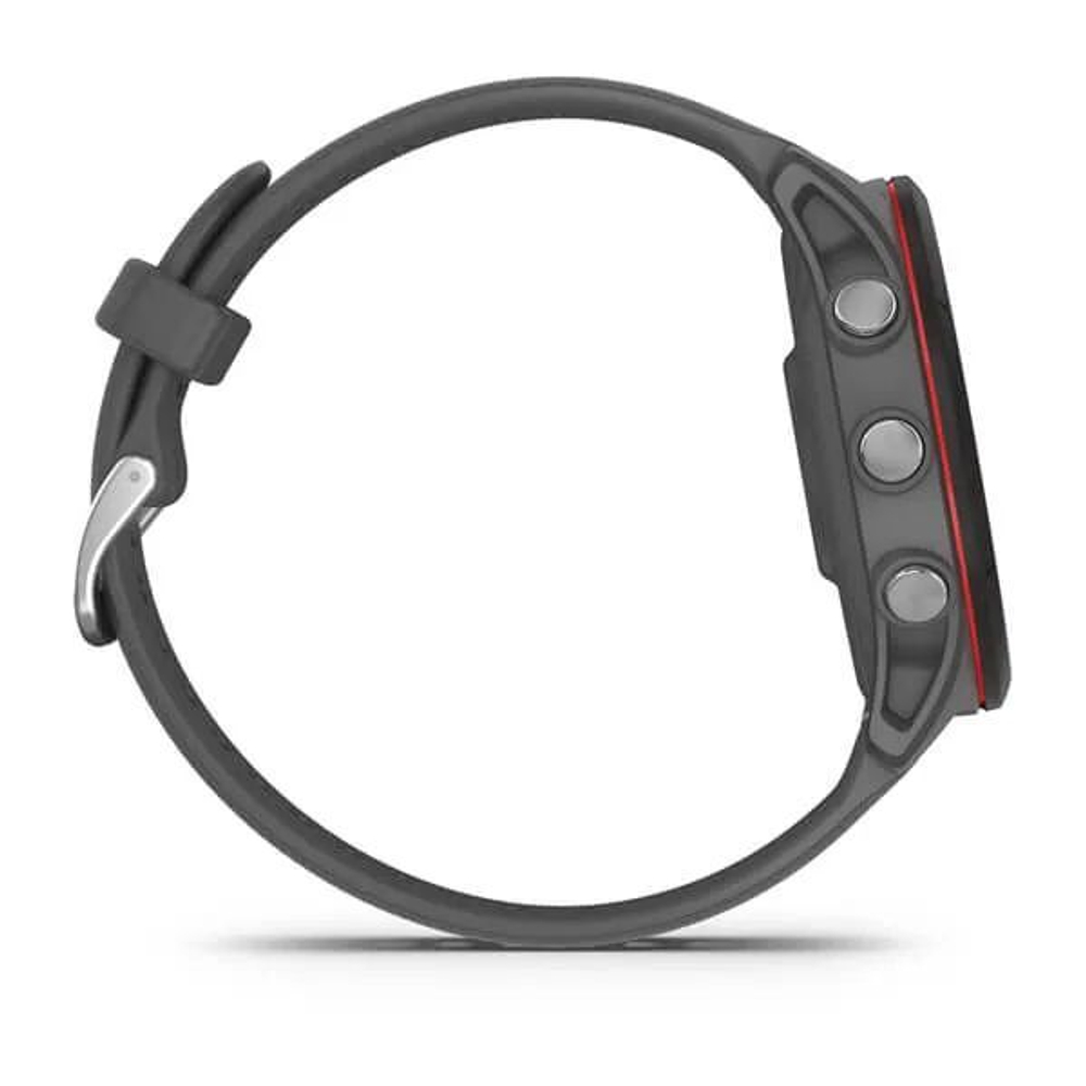 Смарт часы Garmin Forerunner 255 с темно-серым ремешком