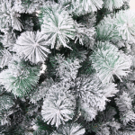 Елка «Зимняя метель» 210 см, ПВХ+леска с белым напылением (970 веток)