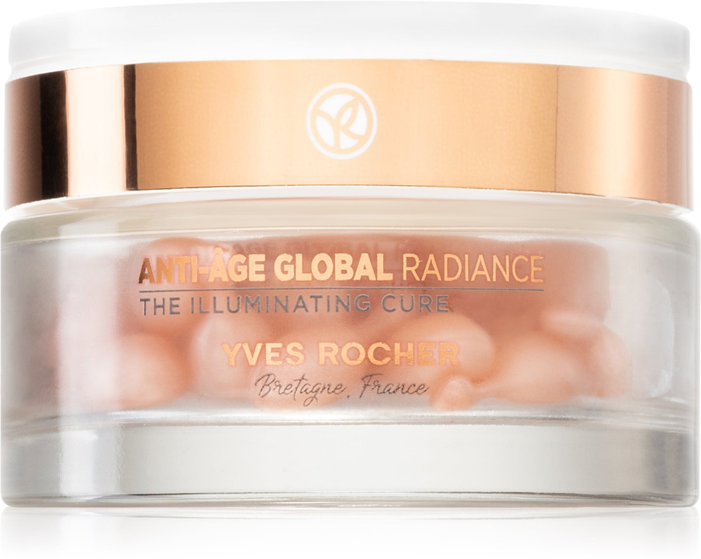 Yves Rocher Anti-Age Global - осветляющий уход в ампулах /   10,5  ml  / GTIN 3660005470269