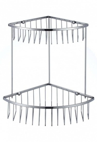 Полка  угловая 2-ярусная (решётка) УСИЛЕН  САВОЛ