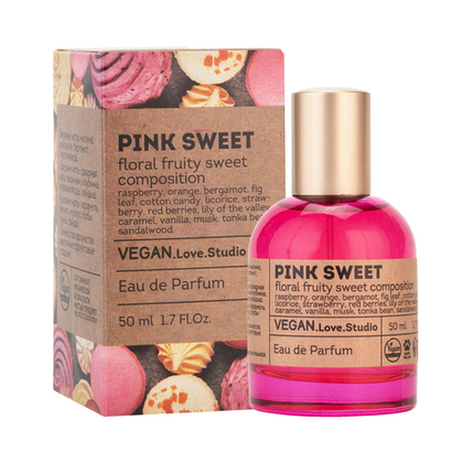 Вода парфюмерная Vegan Love Studio Pink Sweet (Веган Лав Студио Пинк Свит) – 50ml for women