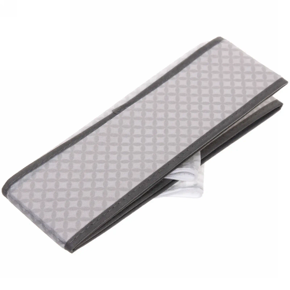 Кофр - органайзер для хранения вещей «ЭКЛАТТ», цвет пыльно - серый, 24 отделения, 32*32*10см