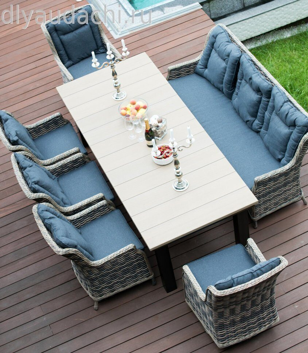 МАЛЬТА комплект мебели из искусственного ротанга