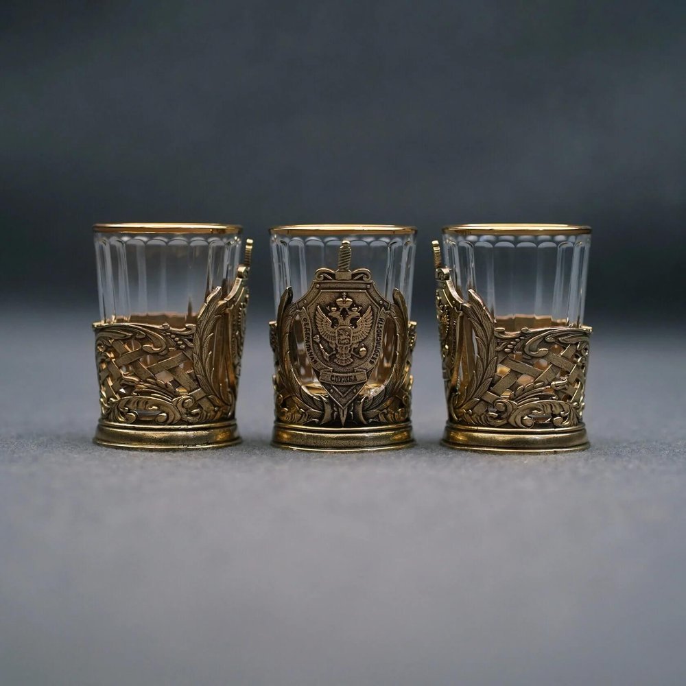 Подарочный набор стопок "ФСБ"