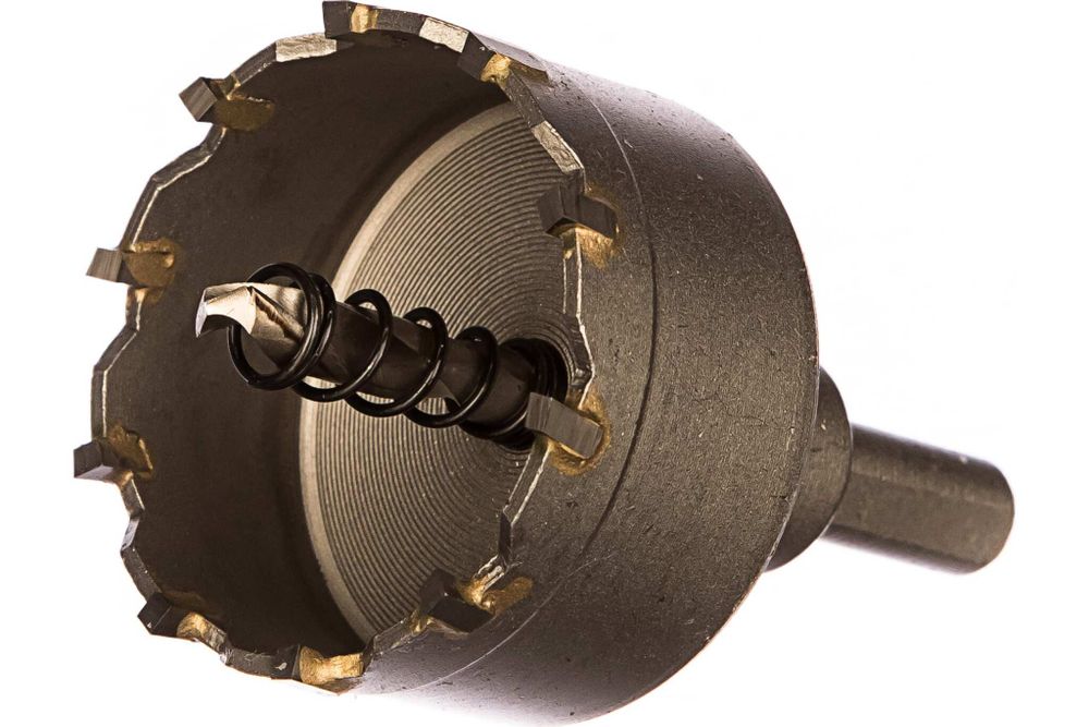 36850 Коронка кольцевая с карбидными вставками Профи (для отверстий в нержавеющей стали) 50мм