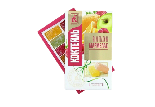 Вологодский мармелад Коктейль 240 гр.