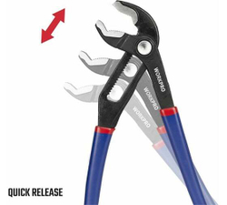 Переставные быстрорегулируемые клещи WORKPRO 250 мм, 10 дюймов WP231087