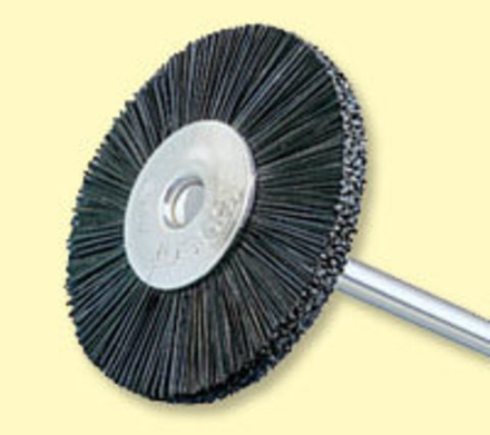 Щетки черные круглые двойные 25мм Упак (15шт) 35000500