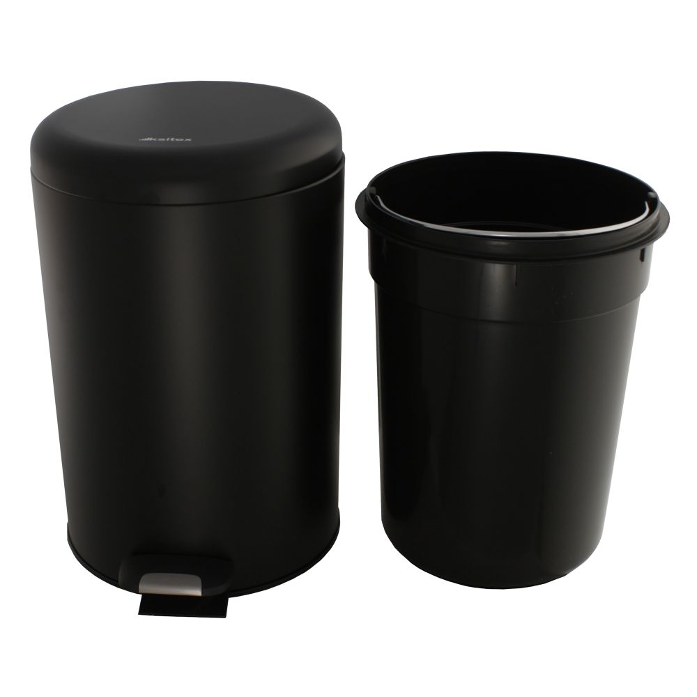 Урна с механизмом поднятия крышки BGR-12B (черная)