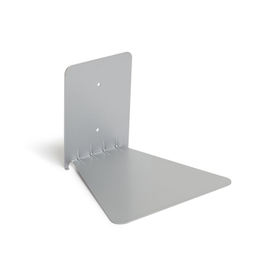 Полка книжная conceal, 13x13x14 см, серебристая