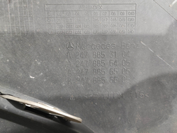 Юбка заднего бампера Mercedes GLA (H247) 20-нв Б/У Оригинал A2478805506