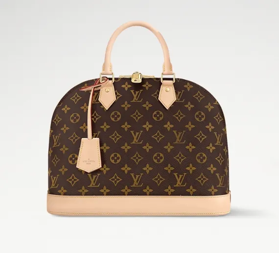 Сумка Louis Vuitton Alma коричневый