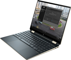 Ноутбук HP Spectre x360 14-ea0010ur 13.5";(3000x2000)IPS/ i7-1165G7(2.8ГГц)/ 16Гб/ 2Тб SSD/ Iris Xe Graphics/ нет DVD/ Win10 / Синий 3B3K7EA