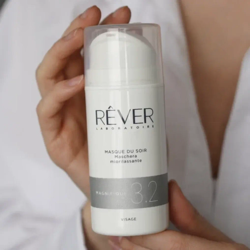 3.2 Rever Ночная маска миорелаксант с алмазной пудрой-MASQUE DU SOIR Maschera miorilassante,100 мл