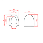 Сиденье для унитаза Lotus белое дюр.нерж.кр. "Версия" (SANTERI)