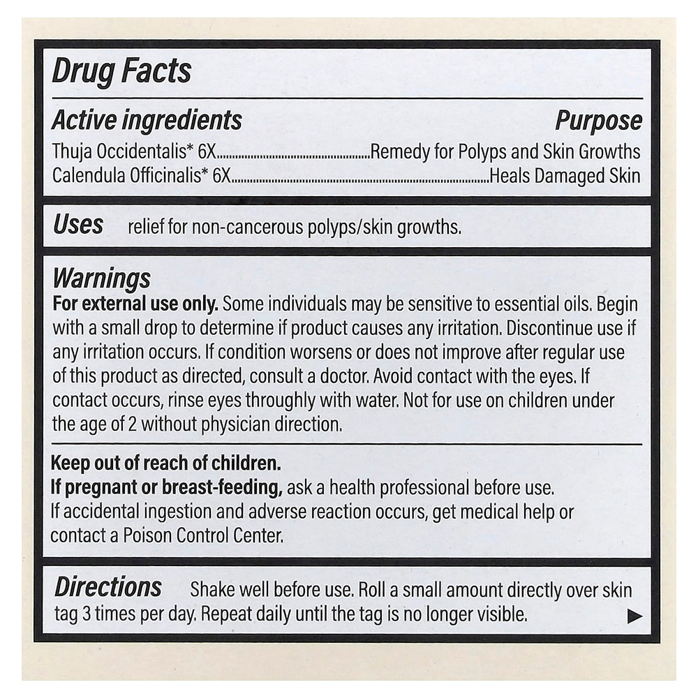 Forces of Nature, Skin Label Control, 4 мл (0,14 жидк. унции)