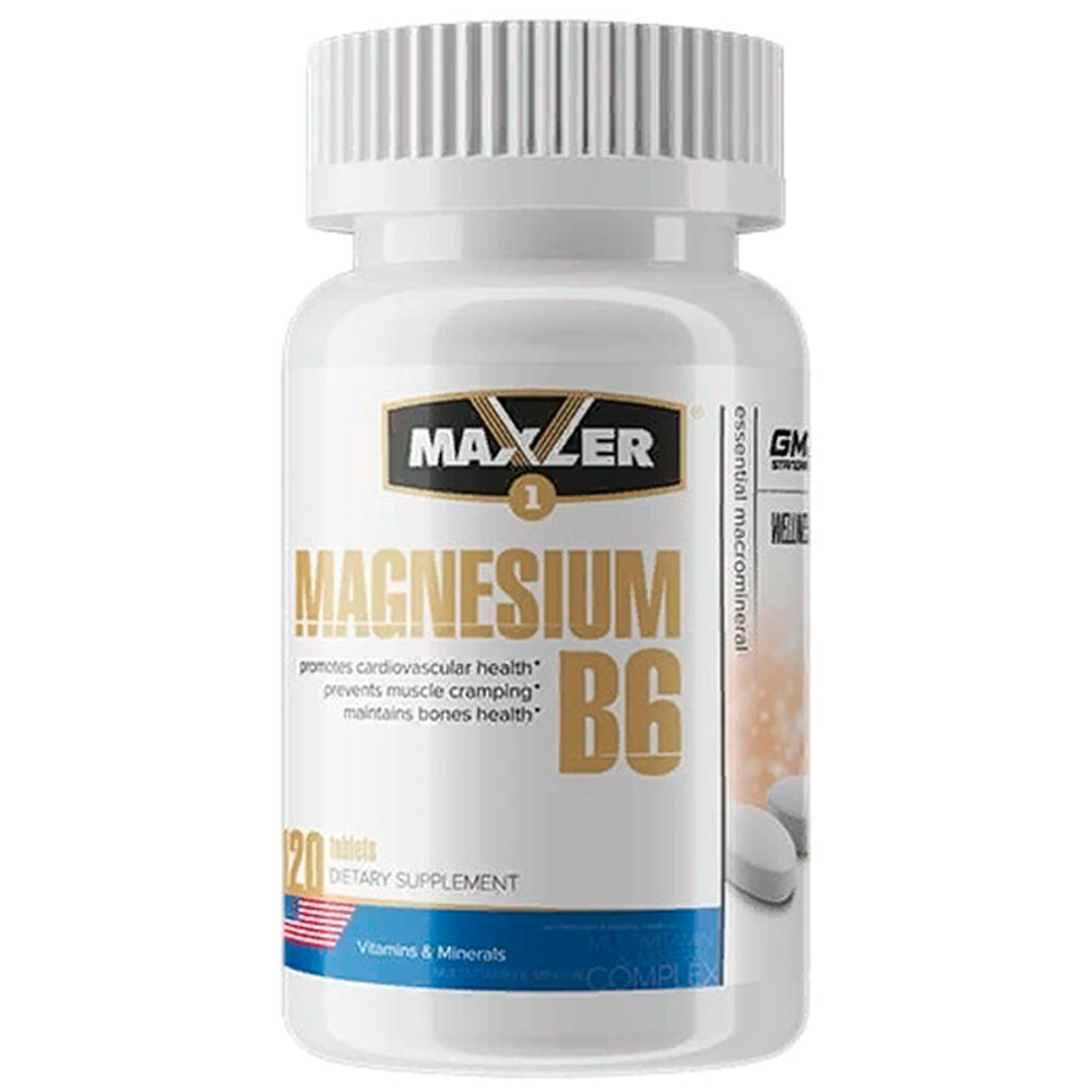 Maxler Magnesium B6 (120 таб.) [M]