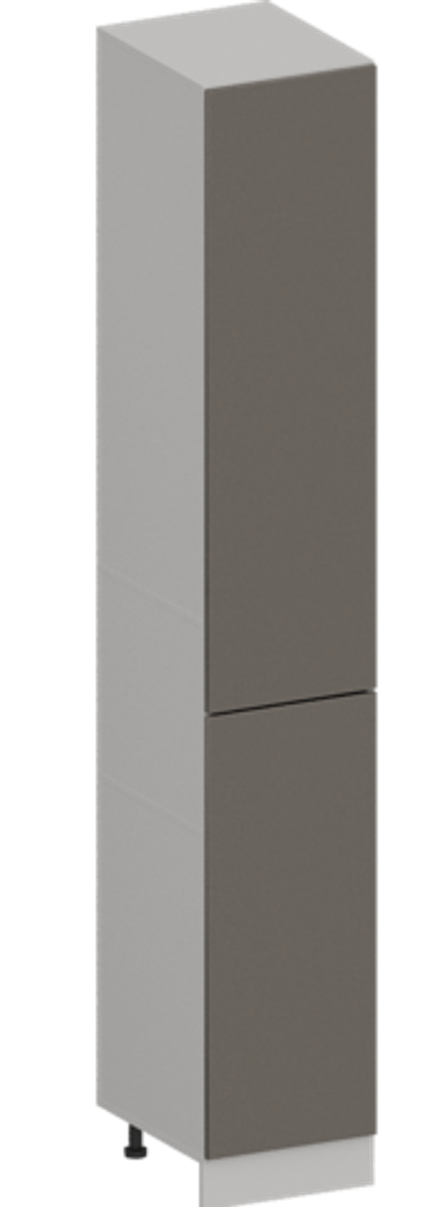 Кухня Модуль ШП 400Н Графит / Грей Софт