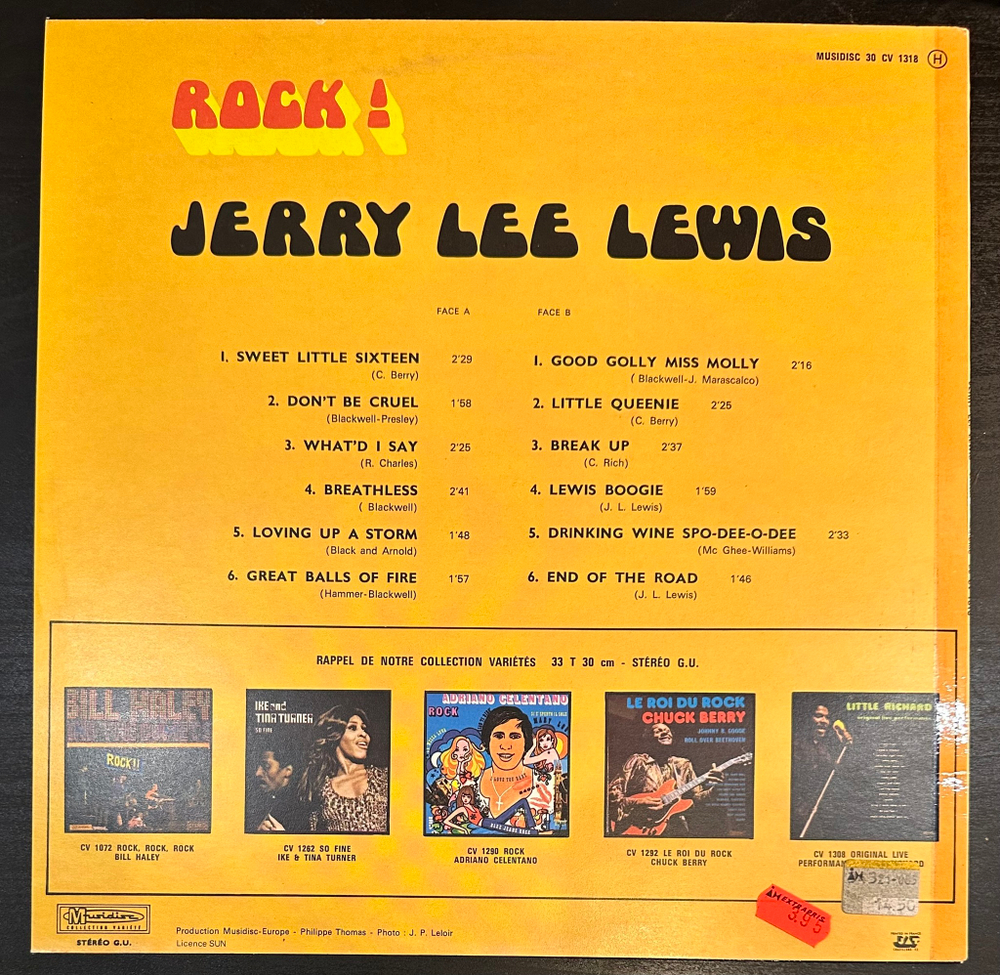 Jerry Lee Lewis - Rock! (Франция)