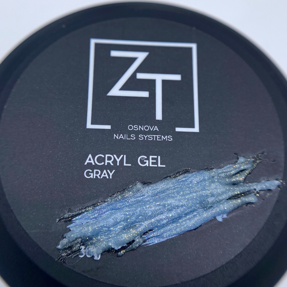 ZT акригель ACRYL GEL GRAY банка 30 гр.