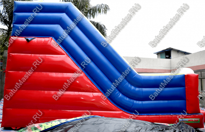 Детский надувной батут-горка "Зайка" 8*5*6 м