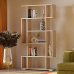 Стеллаж, 90х24х171, напольный, для игрушек и книг, в ванную и прихожую, перегородка для комнаты, дуб сонома, Dipriz