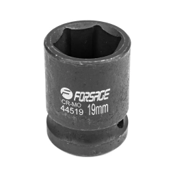 Головка ударная 19мм 1/2''6гр. Forsage F-44519