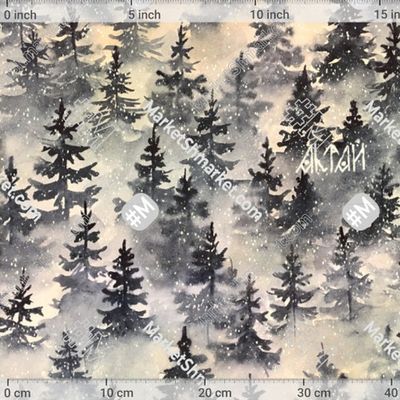 Снежная тайга. Алтай by Serenity of Siberia 240 DPI