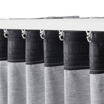 Комплект штор IKEA HANNALILL (ХАННАЛИЛЛ), Темно-серый, 145x250 см, 2 шт