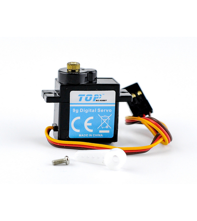 Сервомашинка 9g для самолета Top RC Jet Star Pro (руль высоты), провод 80мм
