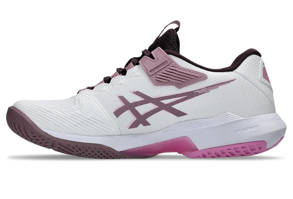Женские Кроссовки теннисные Asics Solution Speed FF 4 - white/dusty mauve