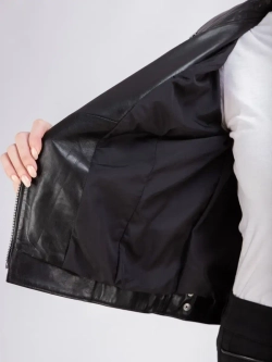 Косуха женская натуральная кожаная