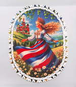 Корзинка вязаная "Матушка - земля"