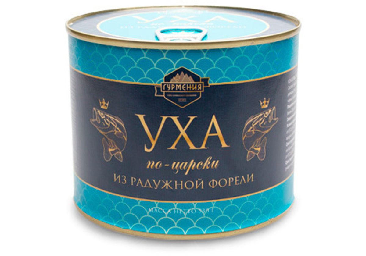 Уха из радужной форели "По-царски", 530г