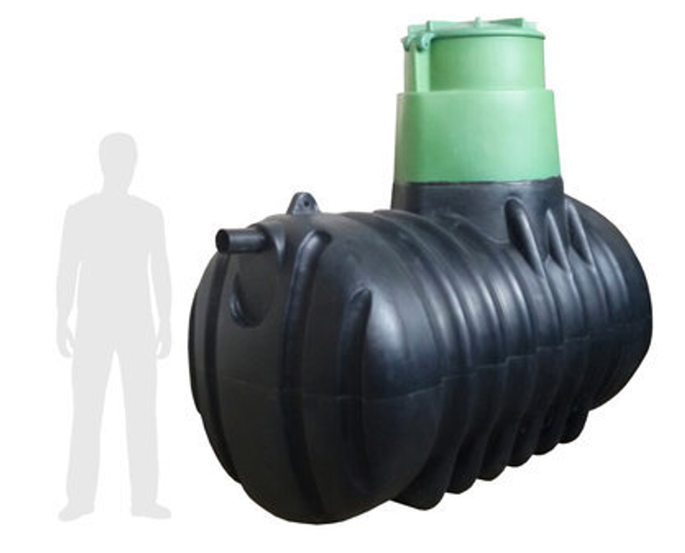 Септик "Эко 4500 Н" (накопительная ёмкость) Экогрупп ДВ 4500 л.(2600x1500x2400см;) - арт.561190