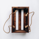 Деревянный подарочный декоративный короб, ящик для хранения из древесины Сибирского Кедра. PK29